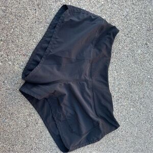 rabbit shorts - black - “catch me if you can” - size medium